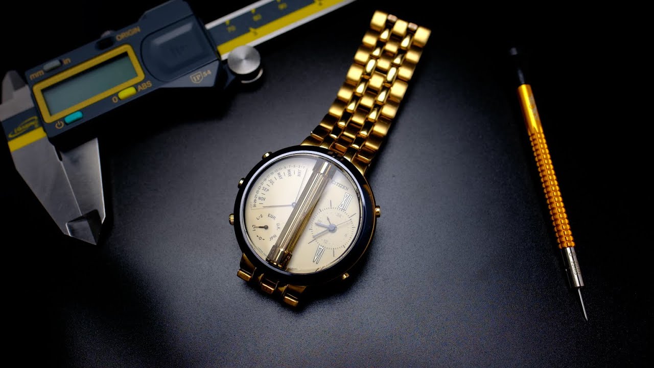 World's First Radio Controlled Watch (Citizen Caliber 7400)