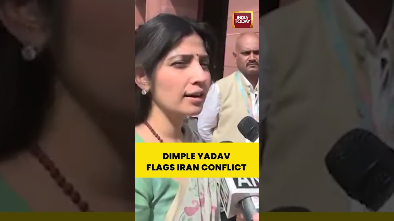 Dimple Yadav Flags United States&ndash;Iran War, Questions India&rsquo;s Stand In Parliament Debate