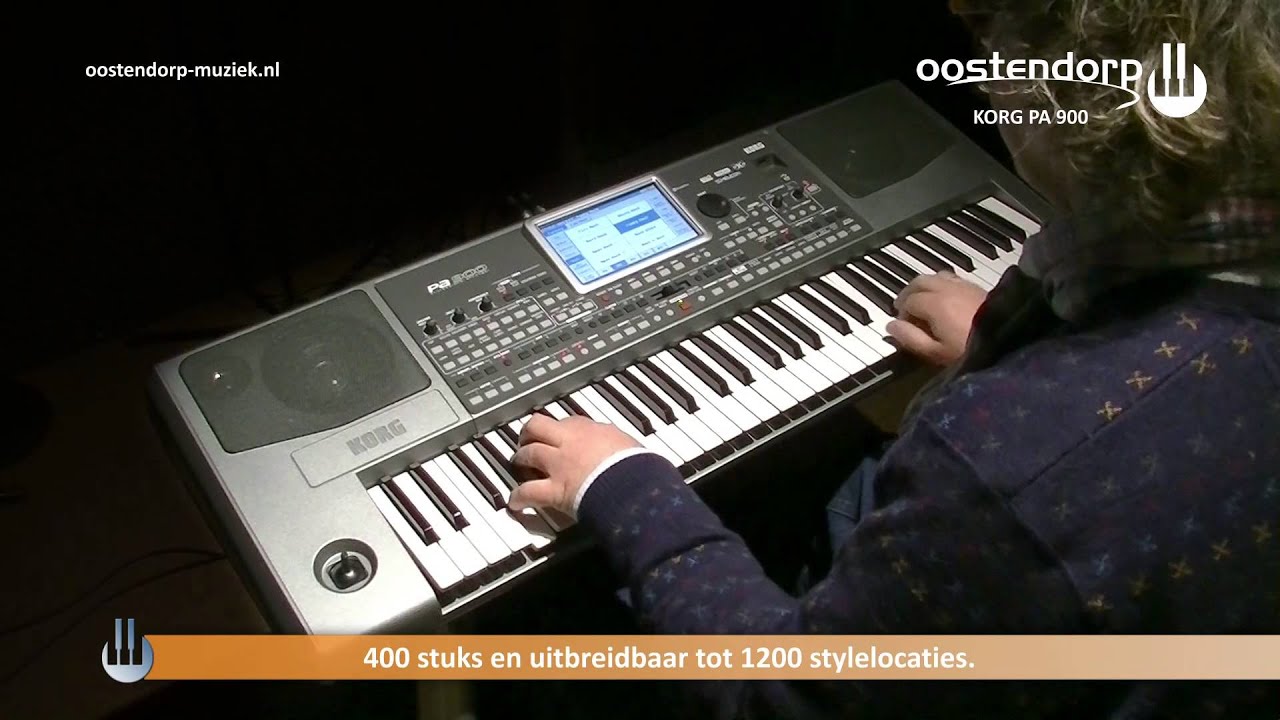 Korg PA 900 | Sound & Styledemo