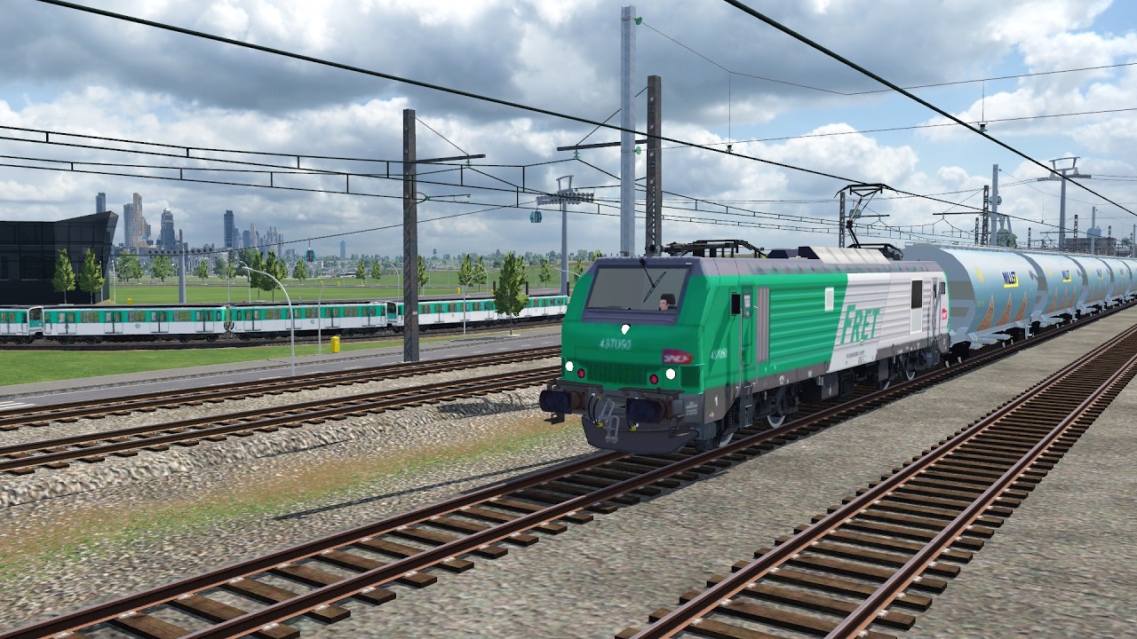 Transport Fever 2 : Cab ride sur la Grande Ceinture de Valenton à Argenteuil en BB37000 !