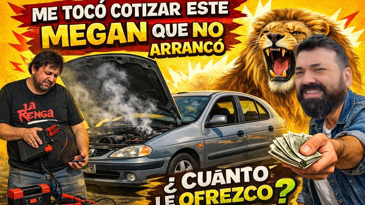 Cuanto Ofrezco por este Megane que no arranca?