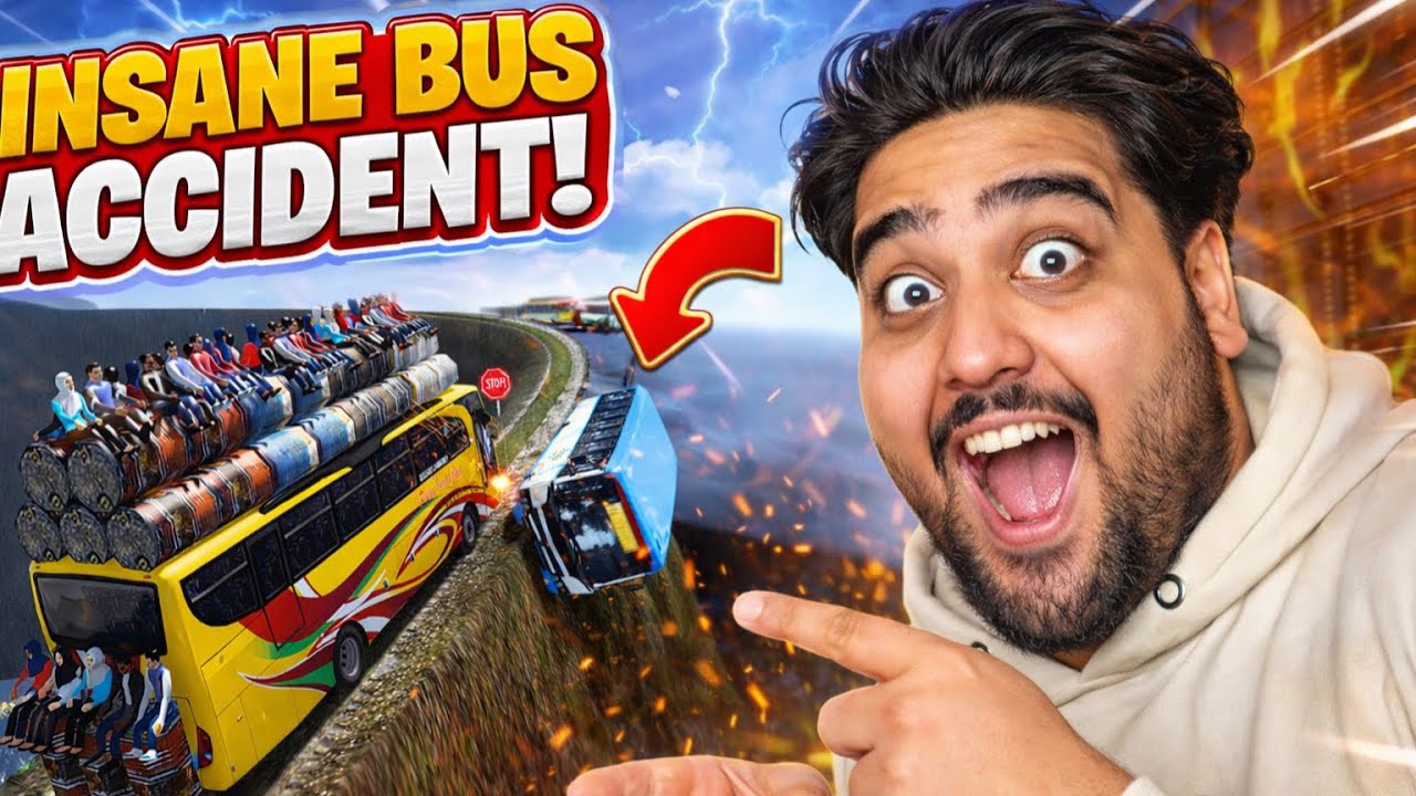🔴Travego Bus on Dea*h Road #shortsfeed #shortslive #shorts #ets2 #live