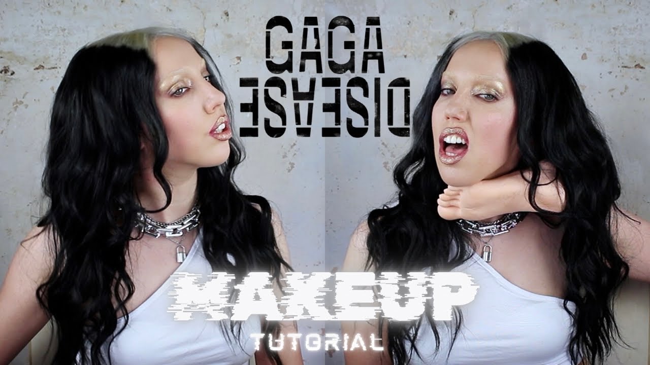 Lady Gaga Disease Music Video Makeup Tutorial Haus Labs Makeup