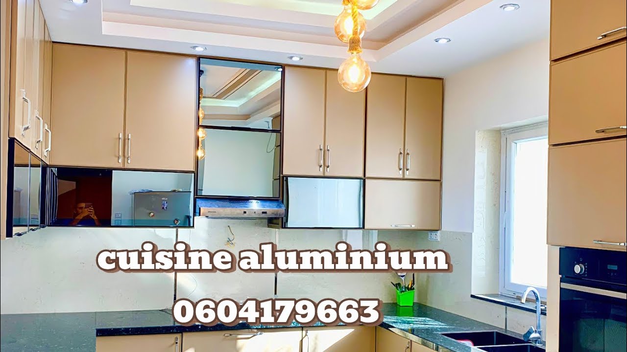 أجمل مطبخ من الأليمنيوم  cuisine aluminium