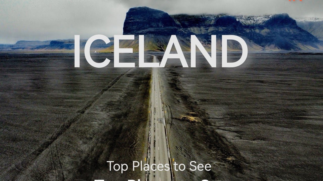 Iceland Top Places to Visit - Travel Guide - Aerial View