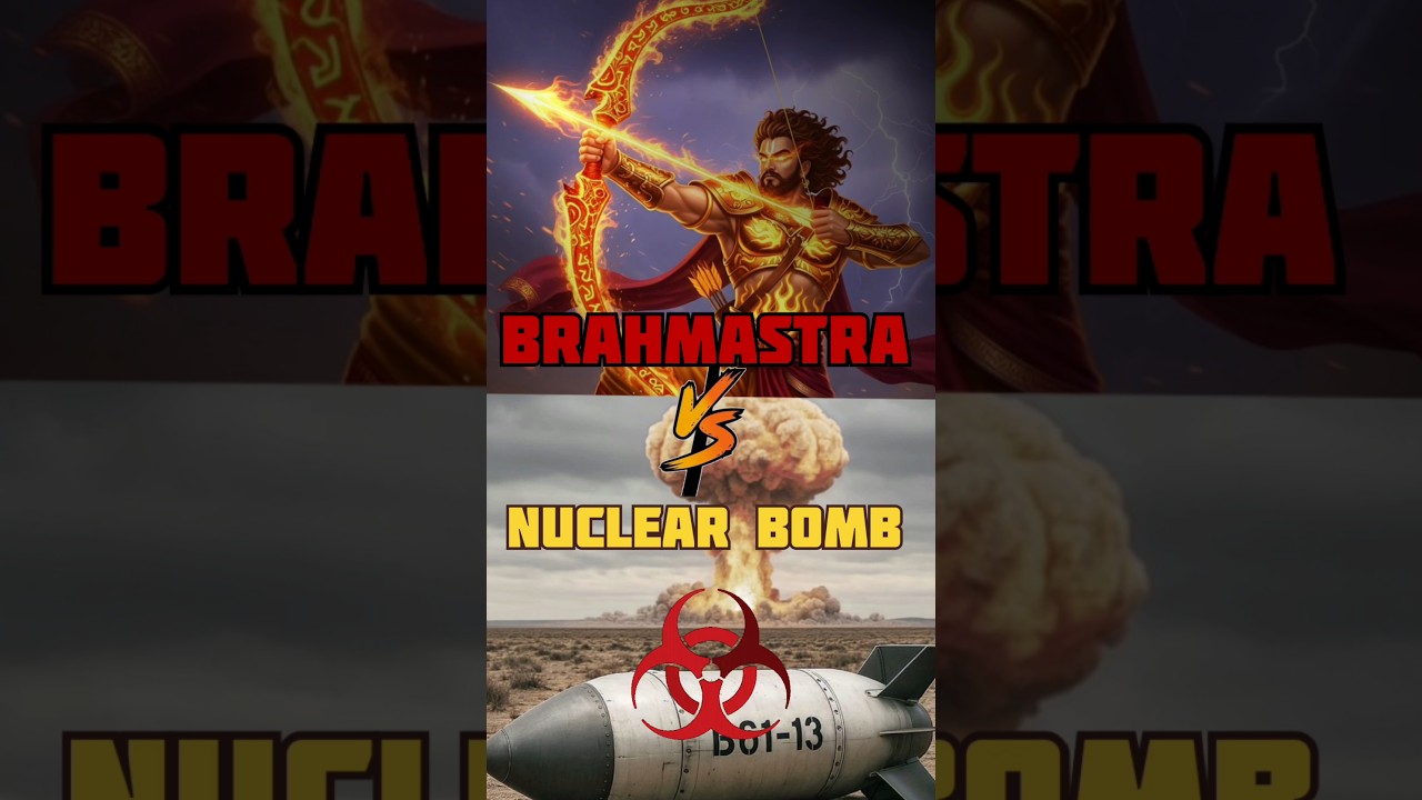 &ldquo;Brahmastra vs Nuclear Bomb 🔥 | Mahabharat ka Secret Weapon?&rdquo;#shorts