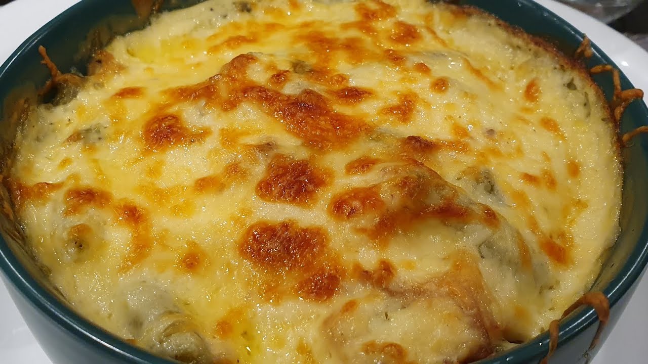 قراتان اللوبيا الخضراء😍😍gratin  d'haricot vert