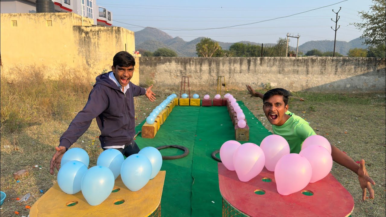 Who Wins this Impossible village gaming Competition ?? In the last whose player win 