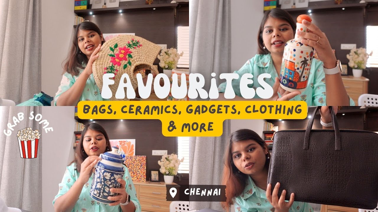 Best Bag for Office 💼 My April Favourites ❤️✨ Cute Ceramics haul 🍶for my Studio 🏡
