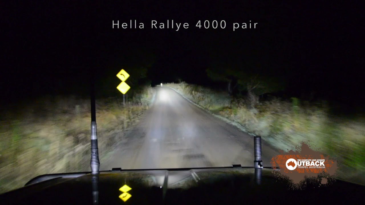 Hella Rallye 4000 pair - Allan Whiting - June 2021