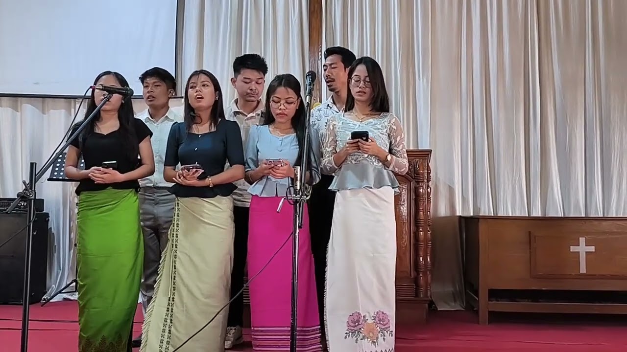 Sunday worship service 15/02/2026 lobmung youth group. 