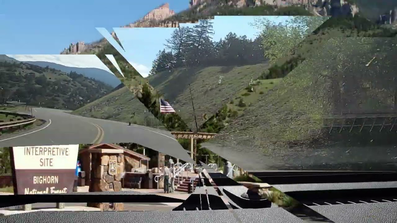 Driving Wyoming Hwy 14 Up The Bighorn Mountains Part 2