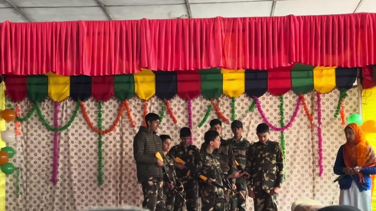 SKIT ON REPUBLIC DAY 2026 | INDIAN ARMY SKIT BY STUDENTS OF MUQADAS ACADEMY MANDI POONCH