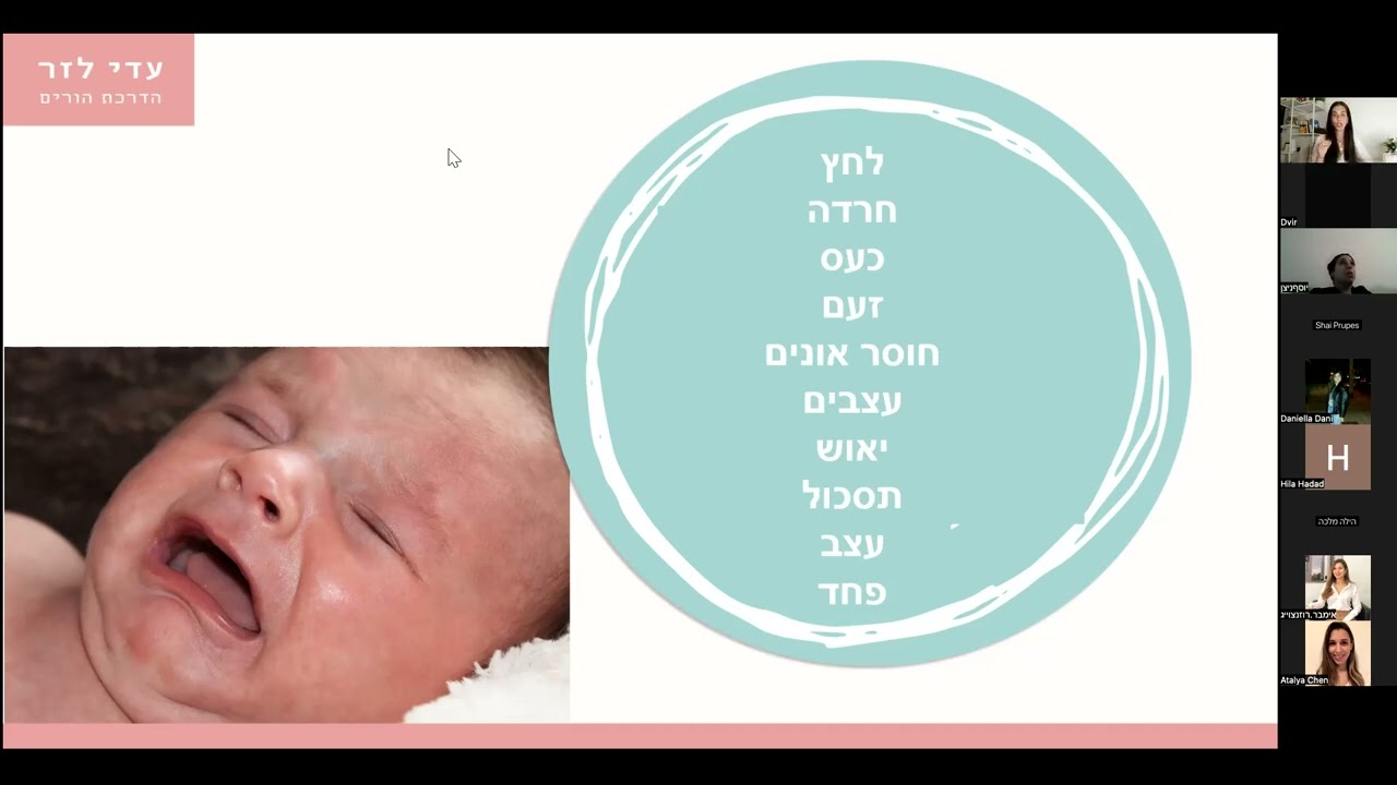 איך להתמודד עם בכי של תינוקות בזמן הרדמה?