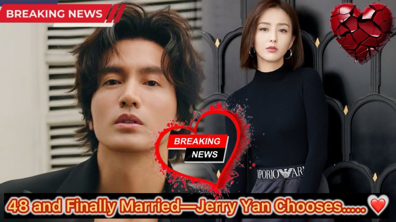 Jerry Yan Announces Marriage at 48&mdash;Fans Stunned by the Unexpected Bride!