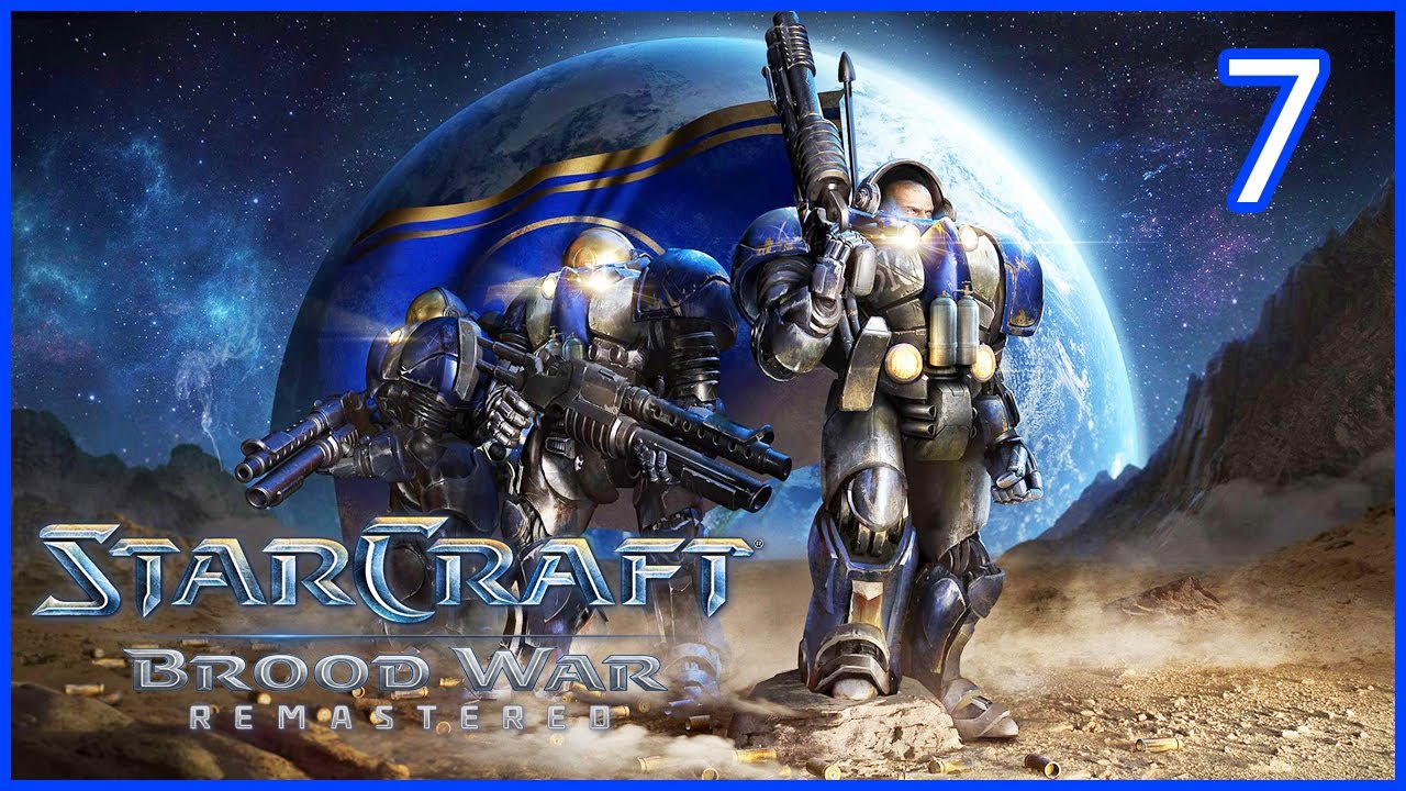 Starcraft Brood War Remastered Terran Misión 7 Sangre de patriota | Gameplay - No Commentary