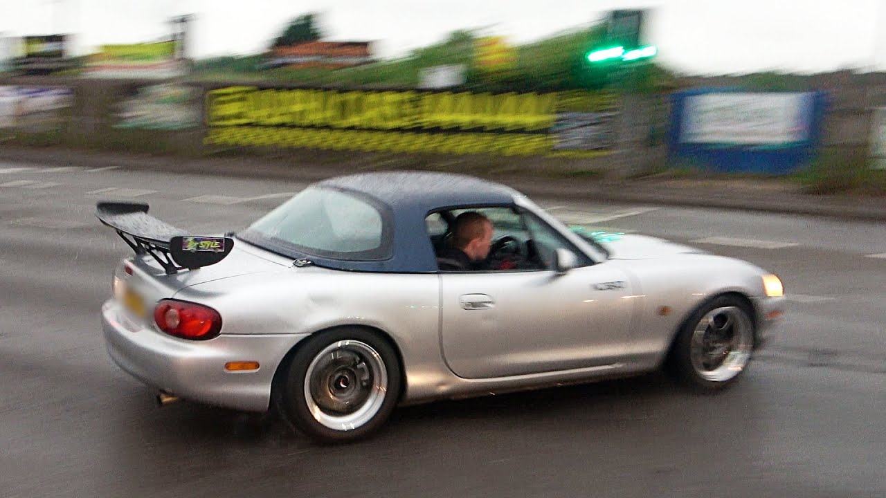 Modified Cars Leaving A Car Meet! (Berkshire Street Cruisers!)