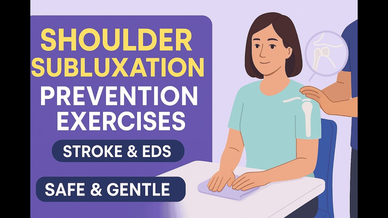 4 Exercises to Prevent Shoulder Subluxation | Stroke & EDS Friendly