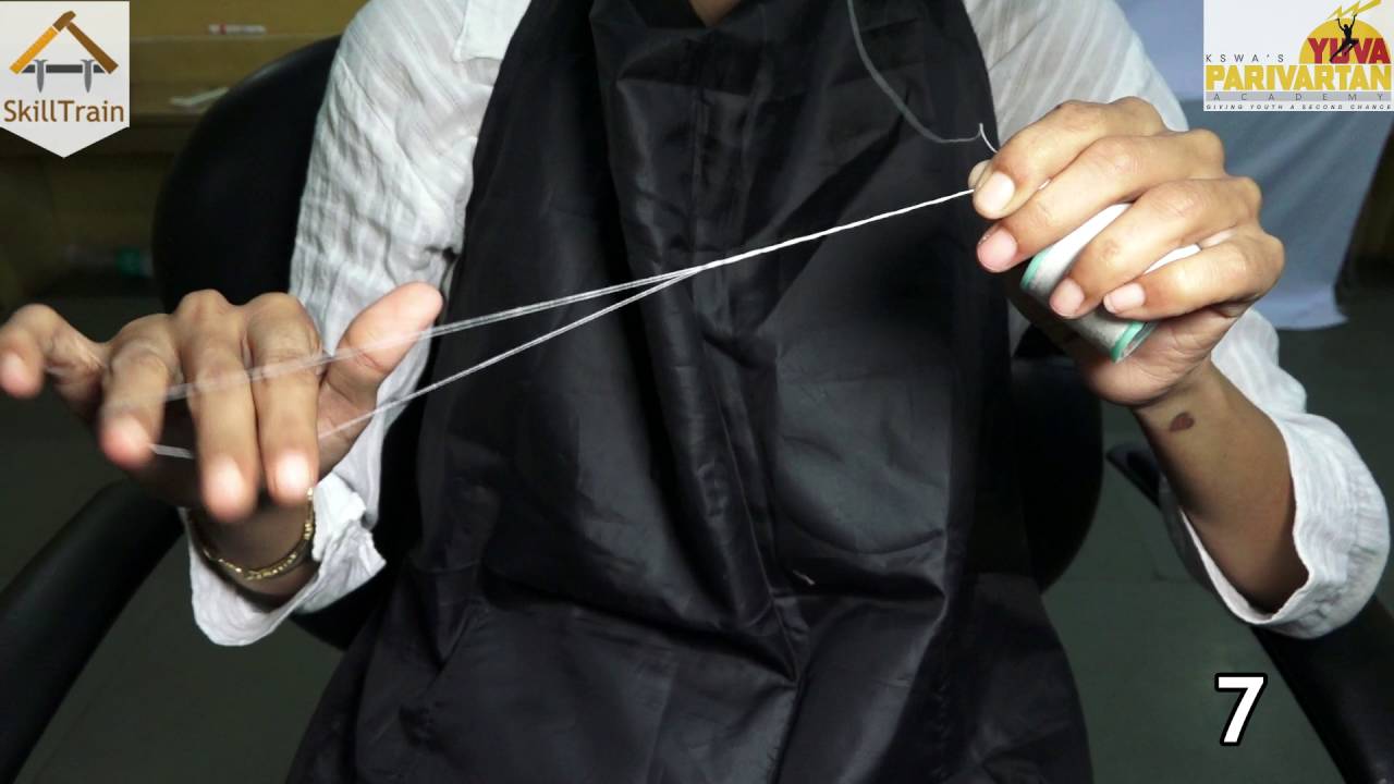 How to hold the Thread (Hindi) (हिन्दी)