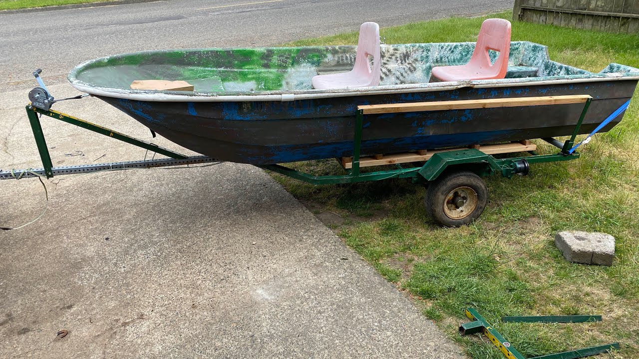 DIY Boat trailer