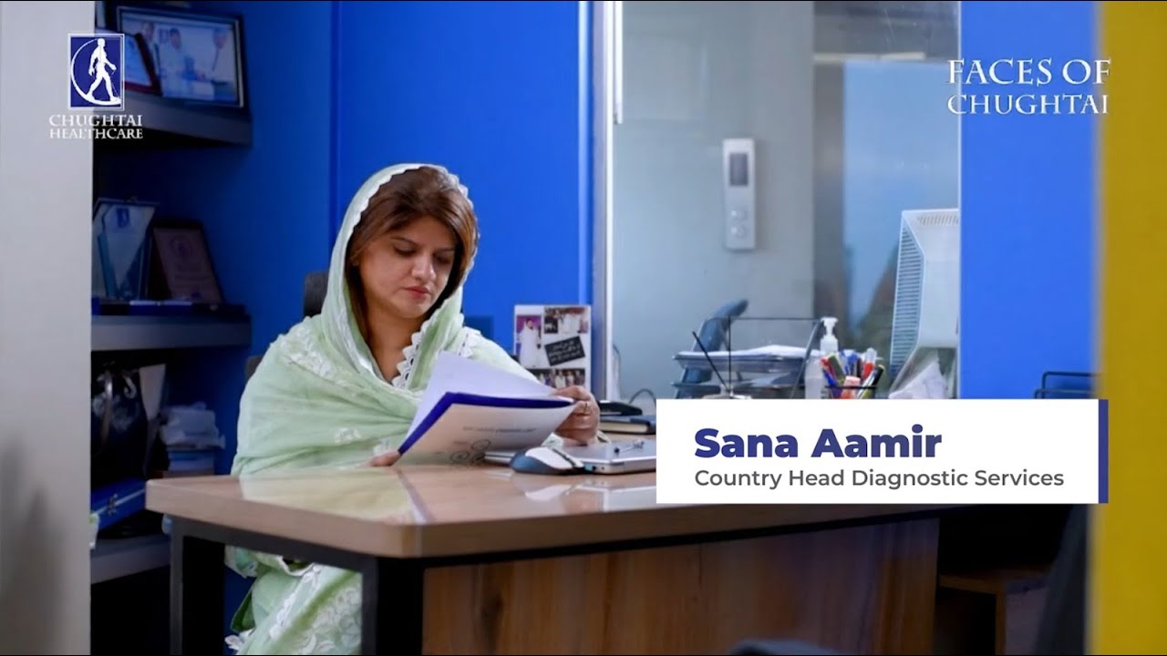 Sana Aamir  - Faces of Chughtai Healthcare