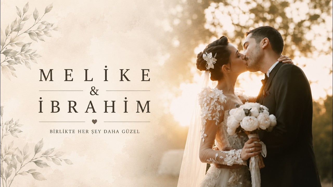 Melike + İbrahim Düğün Hikayesi