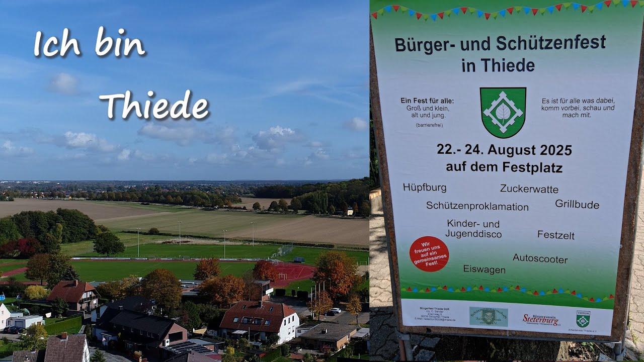 Überraschung beim Bürgerfest in Thiede 2025