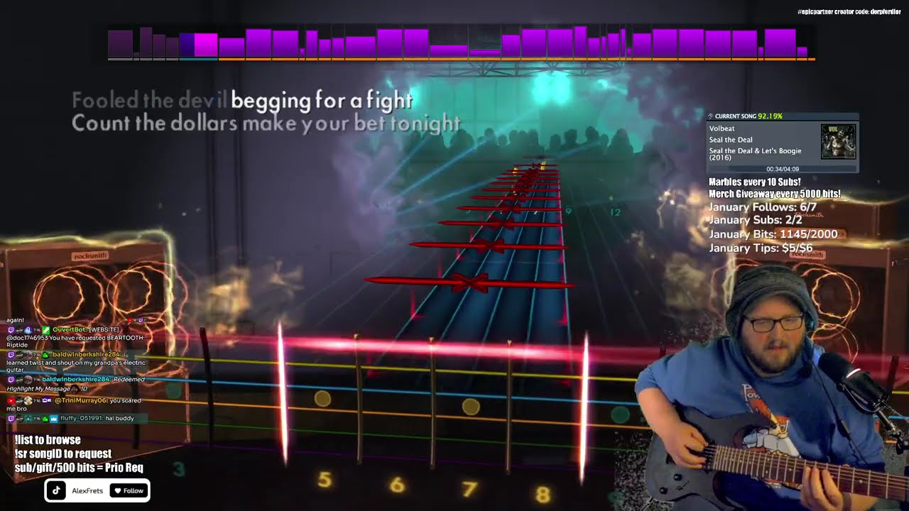 The Rocksmith Stream With The Sad Avril Lavigne Song ~ January 14, 2026