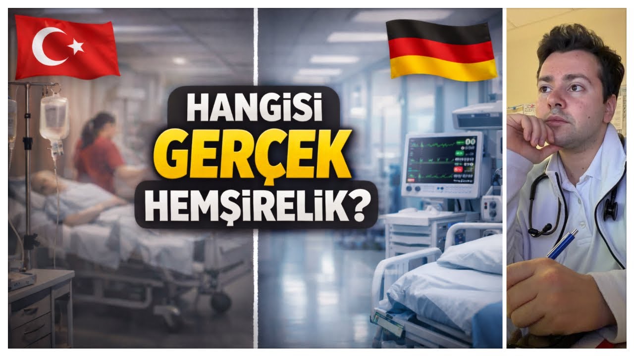 Biri Hemşire Biri Hasta Bakıcı mı? Almanya ve Türkiye Arasındaki Gerçek Farklar