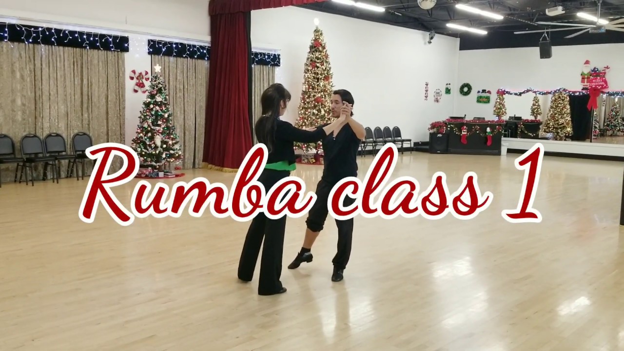 Bronze I.Rumba Class 1: Fan, Hockey stick, Natural top, and natural opening out movement