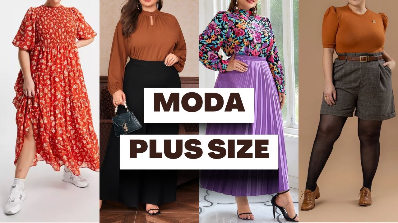 MODA PLUS SIZE - Looks lindos e elegantes - Moda Feminina / Moda Elegante