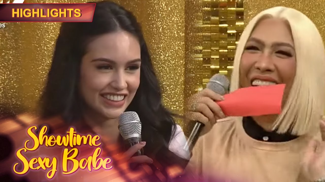 Miss Universe PH 2022 Celeste is fond of Vice Ganda | Showtime Sexy Babe