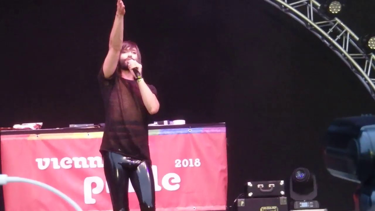 Conchita Wurst: Firestorm -Vienna Pride Rathaus Platz 16/06/18