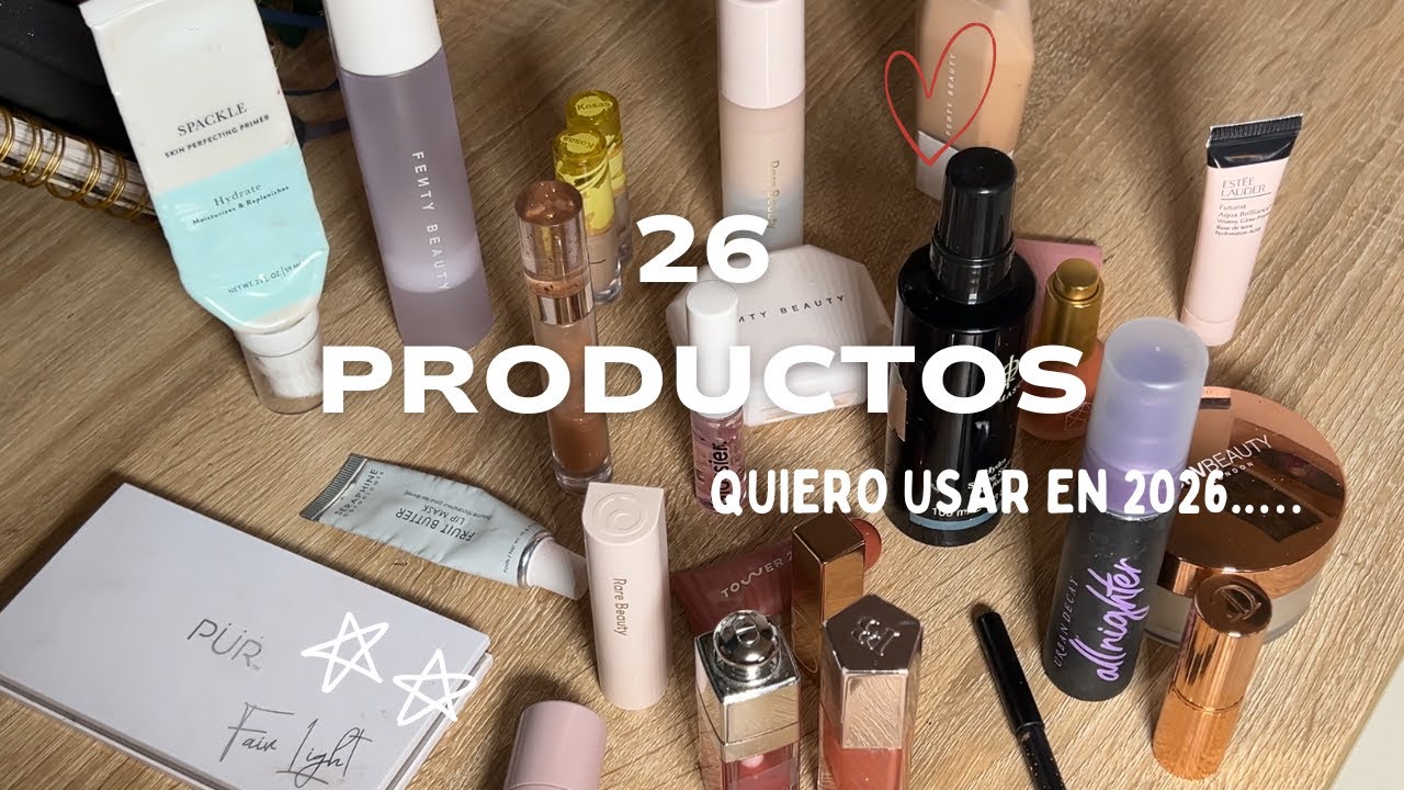 26 productos de maquillaje para terminar en 2026