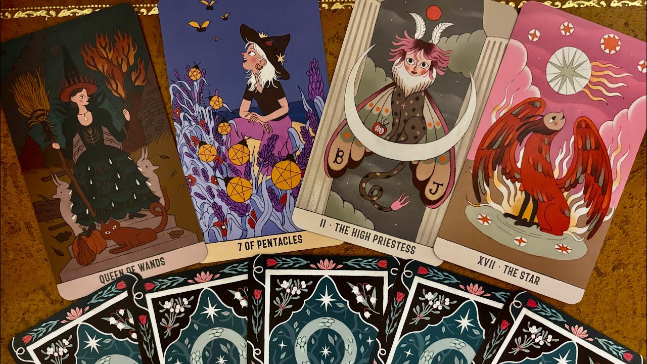 Новинка от Lo Scarabeo 🌛🌝🌜”Wicked Moon Tarot”🌚 Обзор колоды.