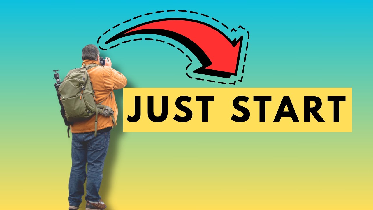 why STARTING before you are ready is the KEY to success_My First VLOG