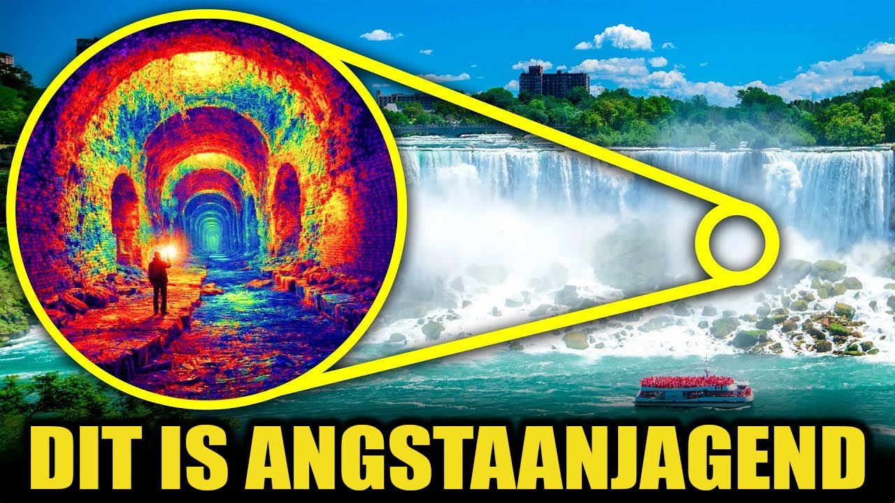 Verborgen onder de Niagarawatervallen: een enorm verlaten tunnelsysteem