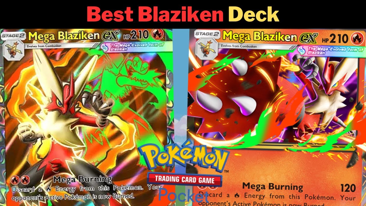 ЛУЧШАЯ МЕГА-КОЛОДА BLAZIKEN EX НА СЕЙЧАС! (САМАЯ СИЛЬНАЯ МЕТА-КОЛОДА) — Pokemon TCG Pocket