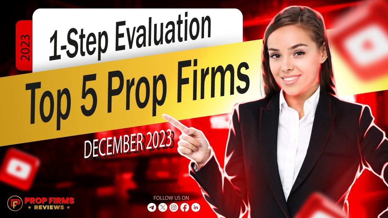 Top 5 Prop Firms: Master Trading with a 1-Step Evaluation! #propfirms
