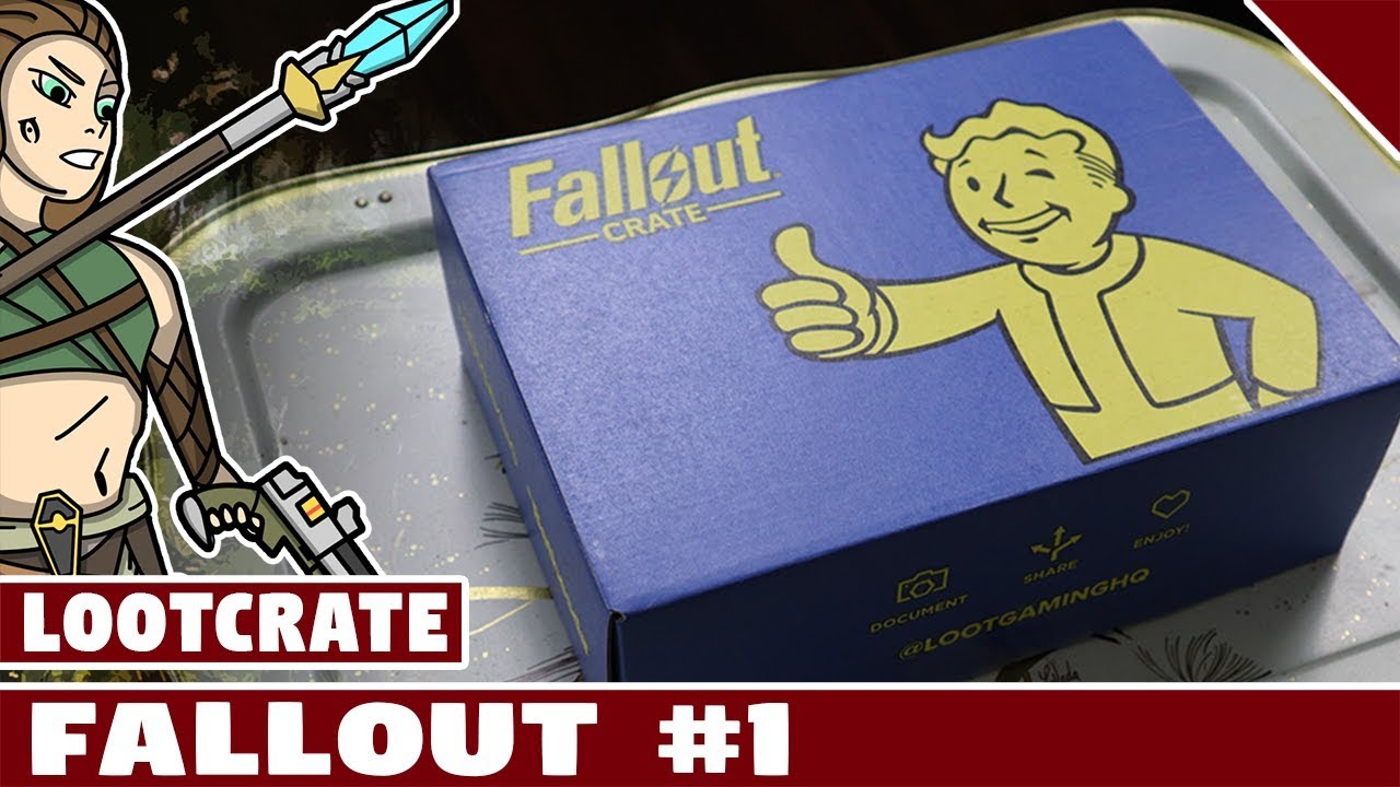 My First Lootcrate! | Fallout December 2018 Lootcrate Unboxing