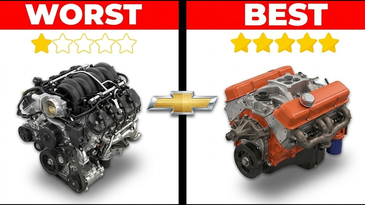 3 WORST and 4 BEST Chevy Engines to Own