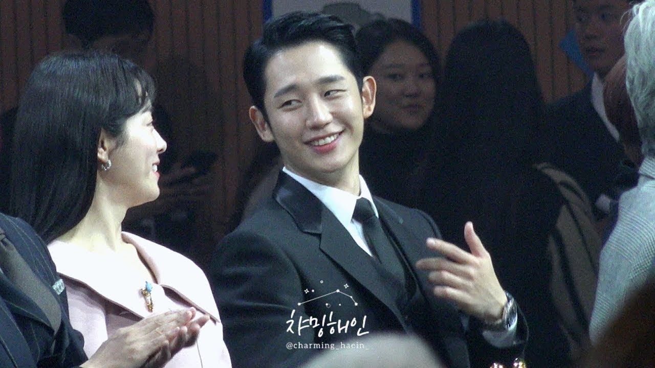 191030 _ 보관문화훈장 시상 리액션 _ 정해인(junghaein) 제10회 대중문화예술상(2019)