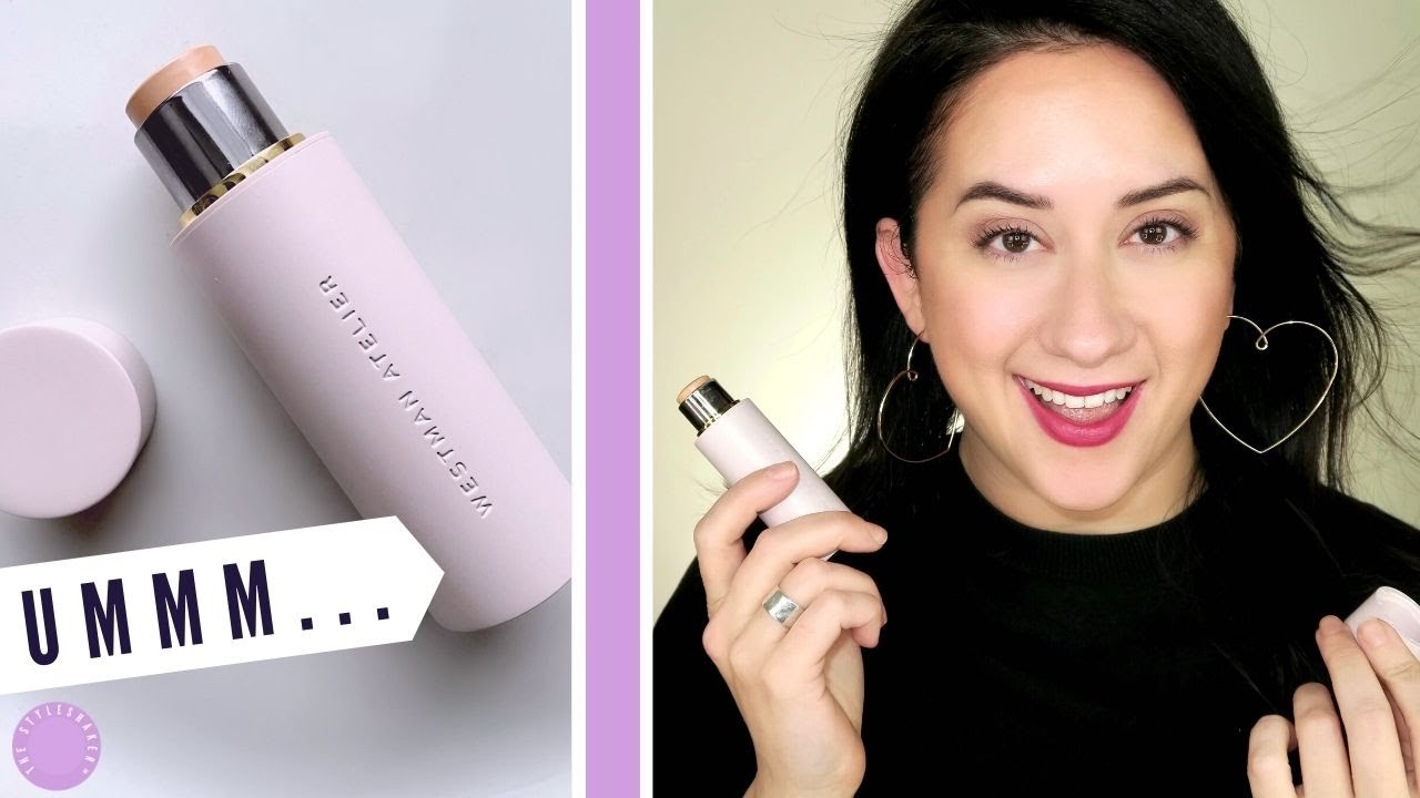 My Honest Review of the WESTMAN ATELIER Vital Skin FOUNDATION Stick | Demo, Clean Beauty Guide