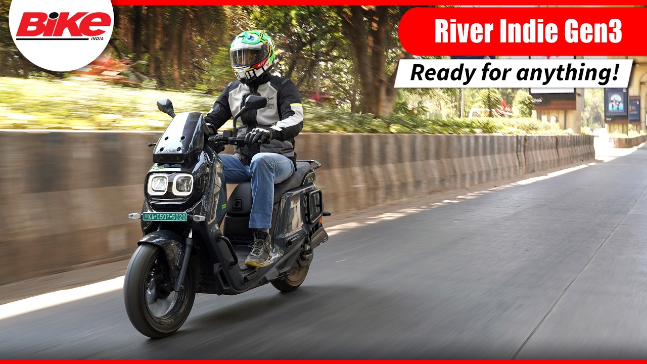 Электросамокат River Indie Gen3 | Тест-драйв | Bike India