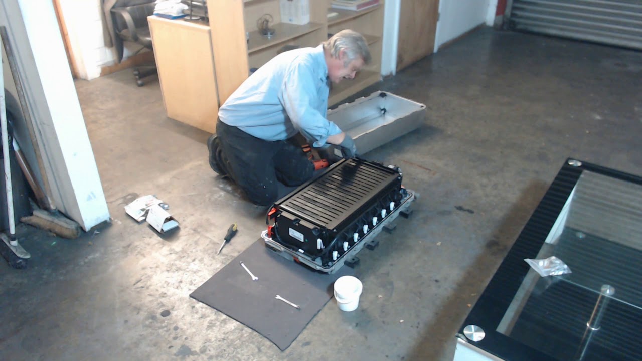 Inside The Twizy Electric Car Battery