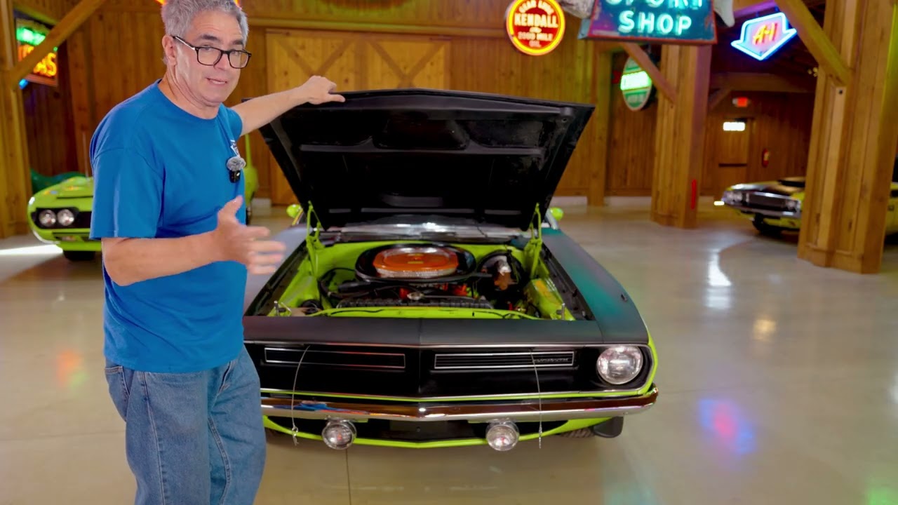Steve Magnante talks 1970 Plymouth AAR Cuda that sells at Richmond Auctions Oct 24/25 No Reserve!