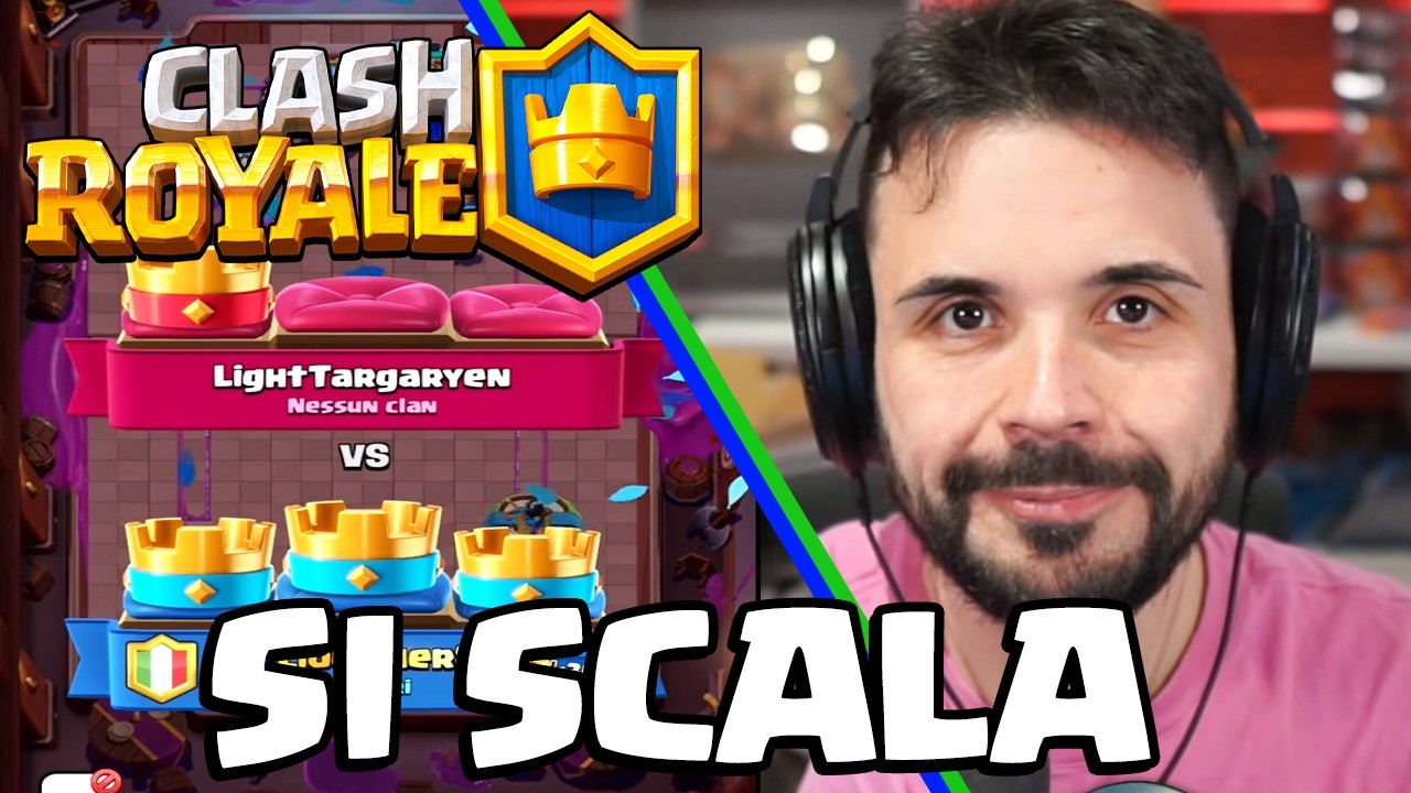 Si Continua la SCALATA sui TROFEI - CLASH ROYALE