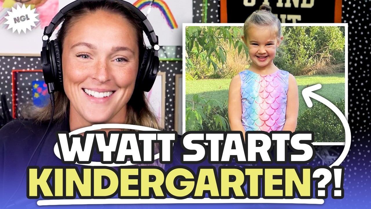 “I swear she just came out” - Kylie emotionally prepares for Wyatt's first day of kindergarten | NGL