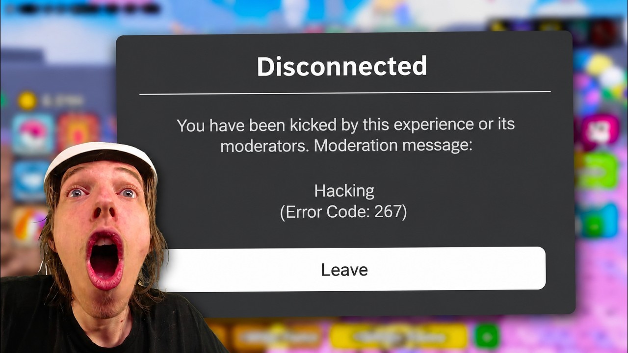 ich wurde LIVE von ADMIN GEBANNT in Keyboard Escape ...