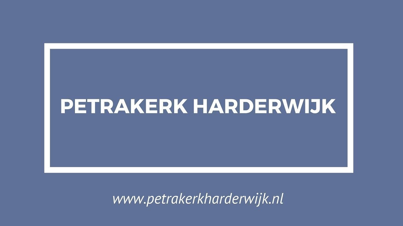 Petrakerk Harderwijk | Morgendienst | 18 januari 2026